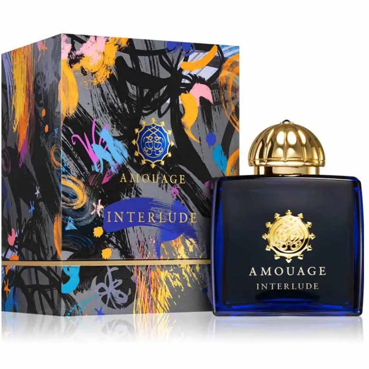 عطر ادکلن مردانه آمواج/ آمواژ اینترلود، نسخه مَسترکوالیتی سفارش اروپا هاردباکس درب مگنتی بشرط استعلام بارکد/ amouage interlude