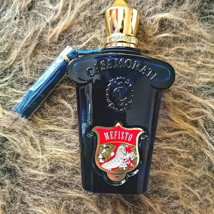 CASAMORATI MEFISTO HARDBOX ORIGINAL / عطر ادکلن کازاموراتی /کاساموراتی مفیستو "هاردباکس" باکس قدیم 100 میل مَسترکوالیتی بشرط استعلام بارکد جعبه