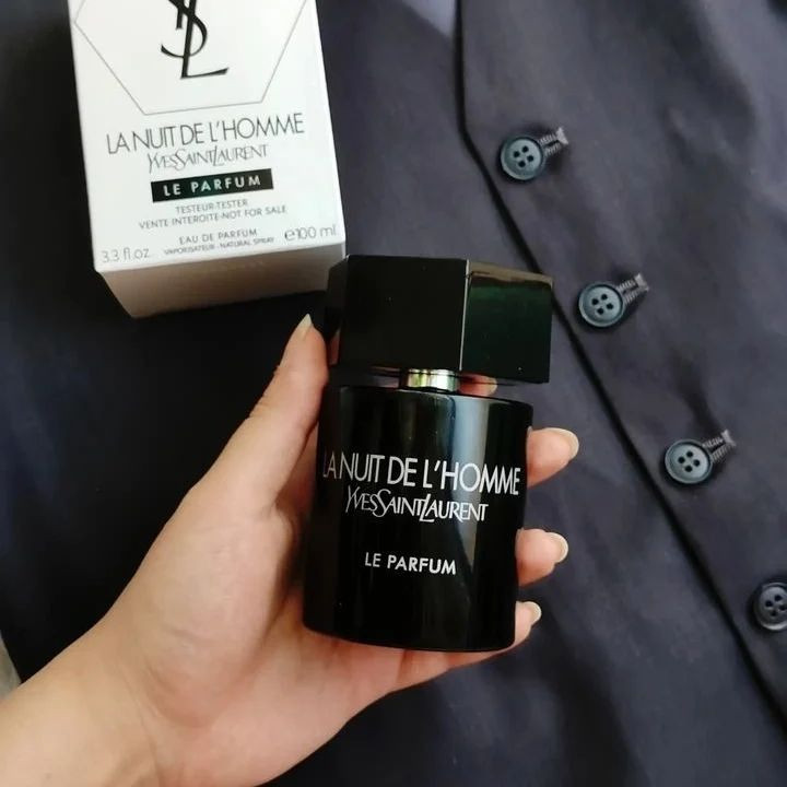عطر / ادکلن مردانه ایو سن لورن الهوم"له پرفیوم" مشکی رنگ 100 میل، نسخه مَستر کوالیتی سفارش اروپا بشرط استعلام بارکد Yves saint laurent 100 ml eu de perfume