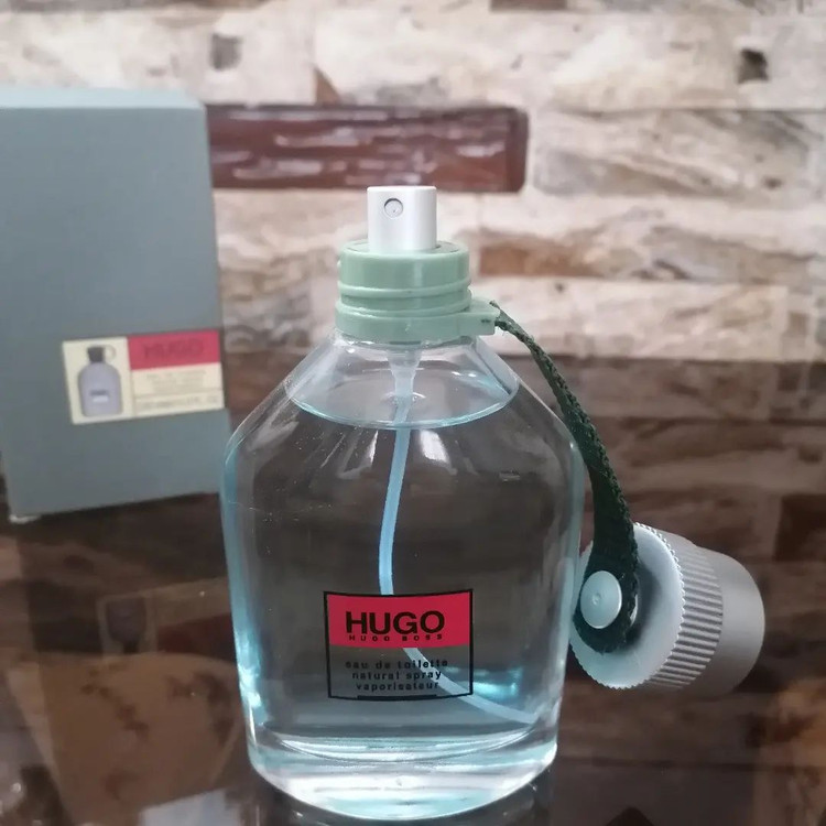 HUGO BOSS MAN, GREEN /عطر ادکن هوگوباس قمقمه ای سبز، مردانه 150 میل مَسترکوالیتی سفارش اروپا بشرط استعلام بارکد
