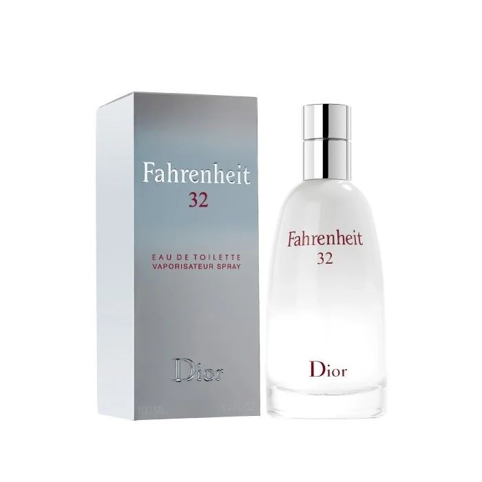 عطر ادکلن مردانه دیور فارنهایت 32، "اورجینال آنباکس" / DIOR FARENHEIT 32