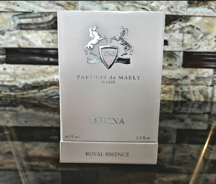 عطر ادکلن زنانه مارلی دلینا هاردباکس 75 میل، نسخه ی مَستر کوالیتی اصلی بشرط استعلام بارکد / Marly DELINA HARDBOX