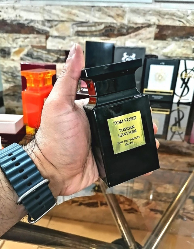 عطر ادکلن تام فورد توسکان لدر، مَسترکوالیتی هاردباکس بشرط استعلام بارکد جعبه / Tomford tuscan leather