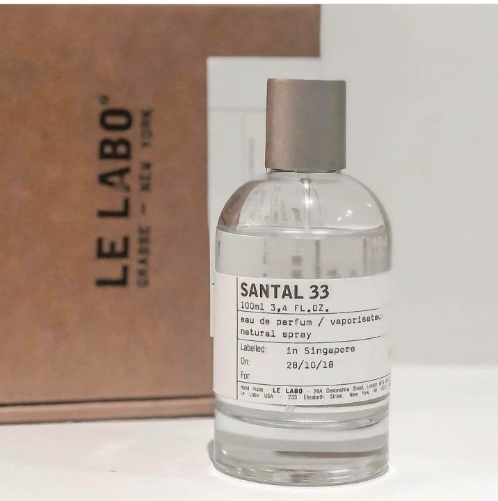 عطر ادکلن له لابو سانتال 33، مَستر کوالیتی سفارش اروپا بشرط استعلام بارکد جعبه ،/ LE LABOsantal 33