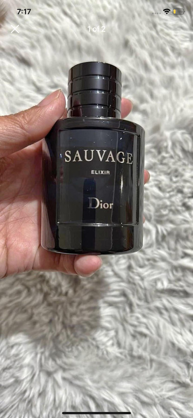 عطر ادکلن دیور ساواج/ساواژ الگزیر حجم 60 میل، مستر کوالیتی سفارش اروپا بشرط استعلام بارکد /Dior Sauvage Elixir