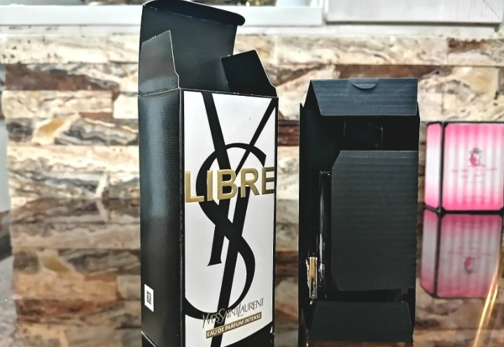 عطر ادکلن زنانه لیبره اینتنس 90 میل، نسخه مَسترکوالیتی سفارش اروپا بشرط استعلام بارکد ، LIBRE INTENSE