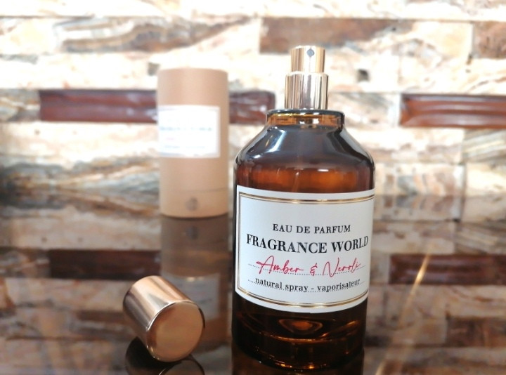 عطر ادکلن اورجینال امبر اند نرولی U.A.E فراگرانس 80 میل هاردباکس، نسخه دیجه 1 صادراتی به اروپا