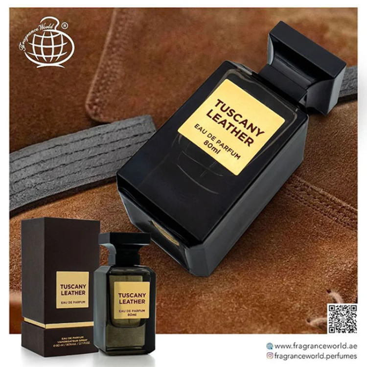 عطر ادکلن اماراتی اورجینال مردانه توسکانی لدر 80 میل، نسخه ی صادراتی به اروپا