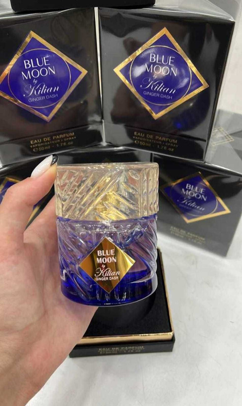 عطر ادکلن مردانه زنانه بلو مون جینجر دش 50 میل، نسخهی مستر کوالیتی سفارش اروپا بشرط استعلام بارکد، BLUE MOON GINJER DASH
