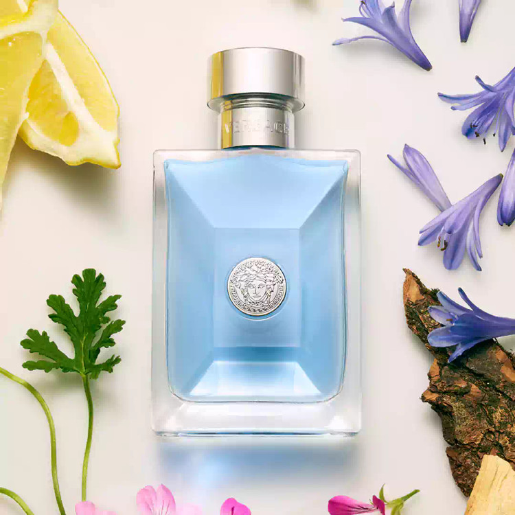عطر ادکلن مردانه ورساچه پور هوم آبی 100 میل، مستر کوالیتی سفارش اروپا بشرط استعلام بارکد، VERSACE POUR HOMME