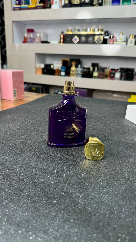 عطر ادکلن کرید زنانه کویین آف سیلک 75 میل، مَسترکوالیتی سفارش اروپا بشرط استعلام بارکد، creed queen of silk