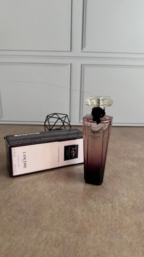 LANCOME MIDNIGHT ROSE / عطر ادکلن میدنایت رز 75 میل مَسترکوالیتی سفارش اروپا بشرط استعلام بارکد