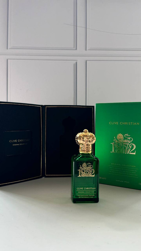 عطر ادکلن مردانه کلایو کریستین 1872، 50 میل، مَسترکوالیتی سفارش اروپا بشرط استعلام بارکد، Clive Christian