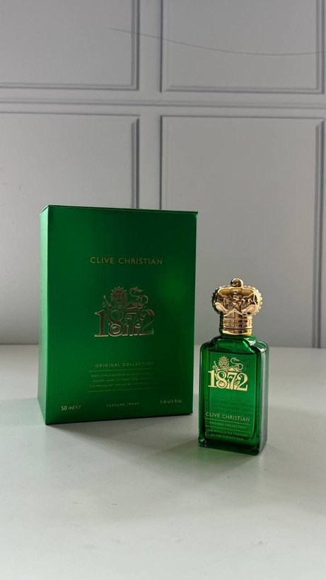 عطر ادکلن مردانه کلایو کریستین 1872، 50 میل، مَسترکوالیتی سفارش اروپا بشرط استعلام بارکد، Clive Christian