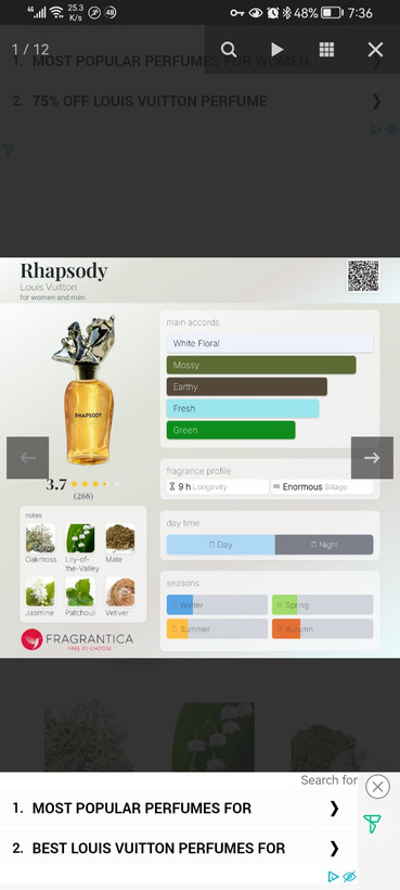 عطر ادکلن یونیسکس راپسودی 100 میل، مَسترکوالیتی سفارش اروپا بشرط استعلام بارکد، Rhapsody