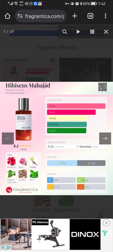 عطر ادکلن "هارد باکس" میسون کریولی هیبیسکوس ماهاجاد هیبیسکاس 100 میل، مَستر کوالیتی سفارش اروپا بشرط استعلام بارکد، hibiscus mahajad