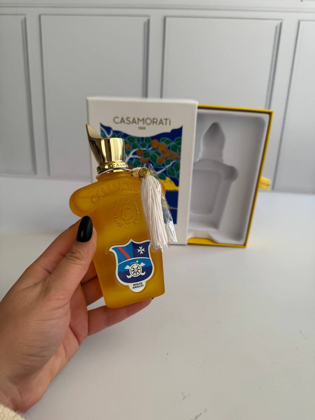 عطر ادکلن کازاموراتی / کاساموراتی دولچه آمالفی نسخه ی مَستر کوالیتی اصلی بشرط استعلام بارکد / casamorati dolce amalfi