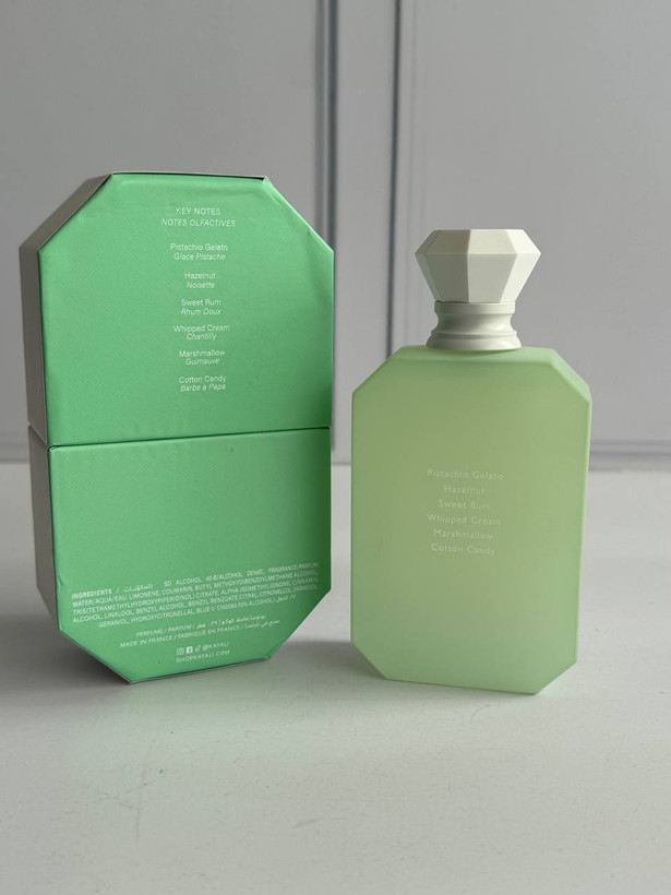 عطر ادکلن یونیسکس یام پیستاچیو ژلاتو 100 میل، مَستر کوالیتی سفارش اروپا بشرط استعلام بارکد، yum pistachio gelato