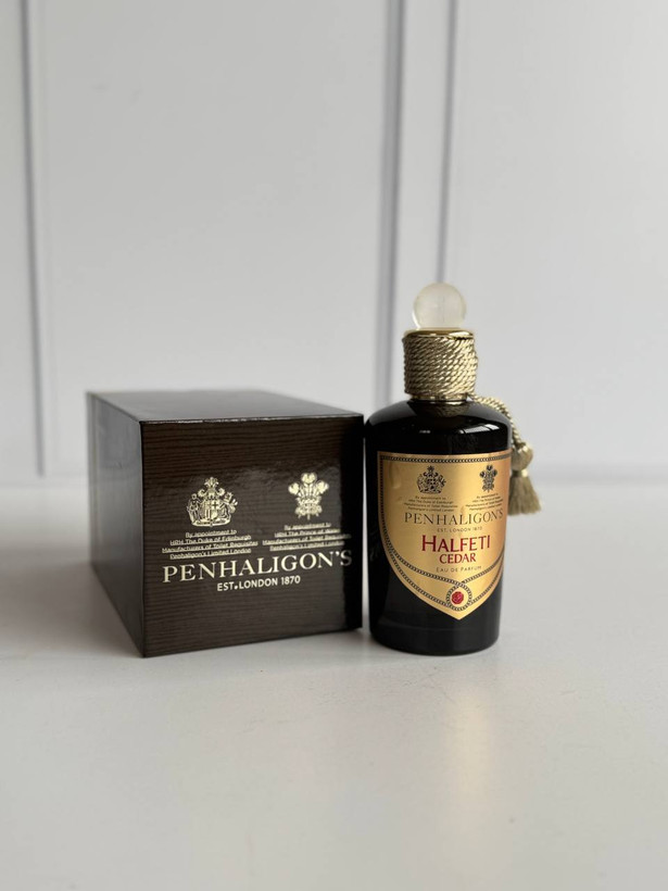 عطر ادکلن هالفتی سدار حجم 75 میل هاردباکس، مَسترکوالیتی سفارش اروپا بشرط استعلام بارکد، HALFETI CEDAR