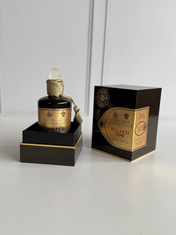 عطر ادکلن هالفتی سدار حجم 75 میل هاردباکس، مَسترکوالیتی سفارش اروپا بشرط استعلام بارکد، HALFETI CEDAR