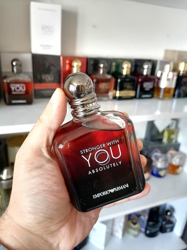 عطر ادکلن یونیسکس استرانگر ویت یو ابسولوتلی 100 میل، مَستر کوالیتی سفارش اروپا بشرط استعلام بارکد، stronger with you absolutely