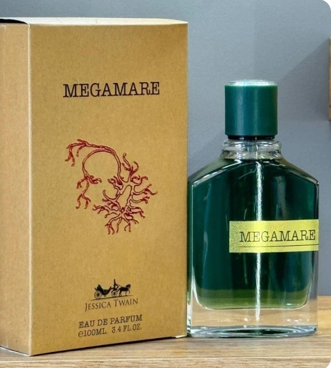 عطر ادکلن اورجینال مگاماره اماراتی جسیکا تویین 100 میل، نسخه صادراتی به اروپا، MEGAMARE