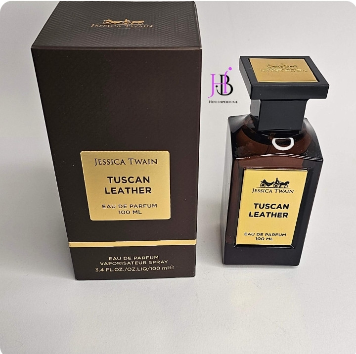 عطر ادکلن اماراتی مردانه توسکان لدر جسیکا تویین 100 میل، Tuscan leather
