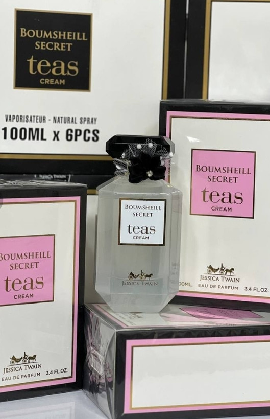 عطر ادکلن زنانه اماراتی جسیکا تویین مدل تیس کریم کلود 100 میل، نسخه اورجینال صادراتی به اروپا