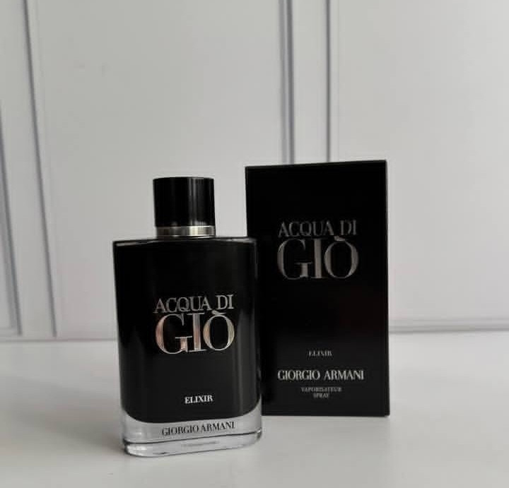 عطر ادکلن مردانه آکوا دی جیو الکسیر / الگزیر /الیگزیر 120 میل، مَسترکوالیتی سفارش اروپا بشرط استعلام بارکد، AQUA DI gio elixir